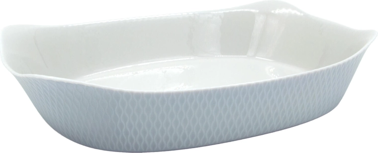 Πυρίμαχο σκεύος φούρνου SMART CUISINE Wavy Granit 34 × 25 cm, γυαλί, γκρι