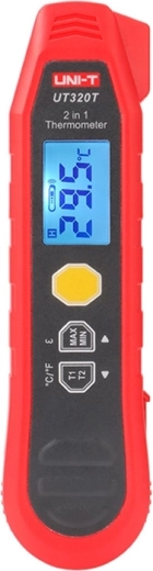 Θερμόμετρο Uni-T UT320T 2 σε 1 (IR + αισθητήρας NTC)
