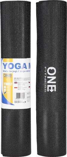 Στρώμα γιόγκα ONE Fitness YM02 μαύρο