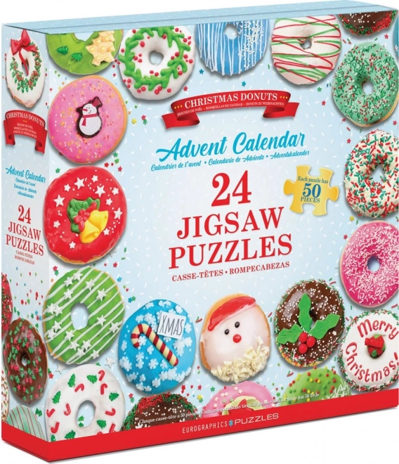 Eurographics παζλ adventní kalendář – Donuty