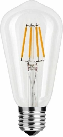 LED λαμπτήρας νήματος Modee ST58 4 W E27 θερμό λευκό 440 lm