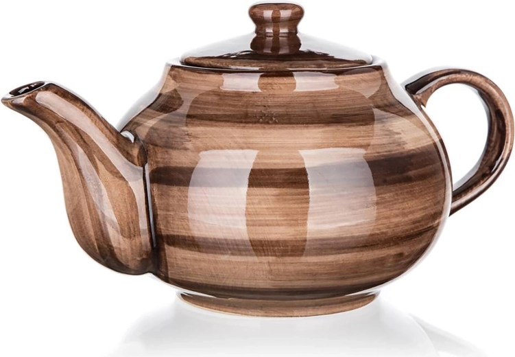Κεραμική τσαγιέρα 0,9 l PALAS καφέ