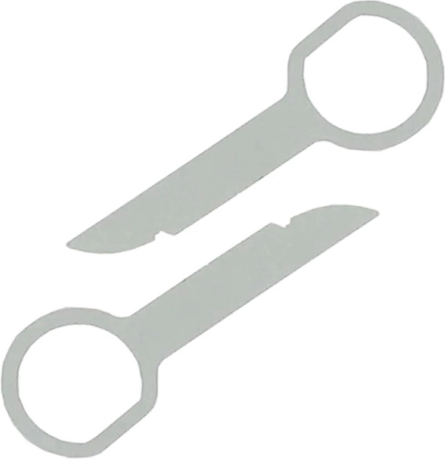 Μεγάλα κλειδιά για αποσυναρμολόγηση autoradio 9 cm