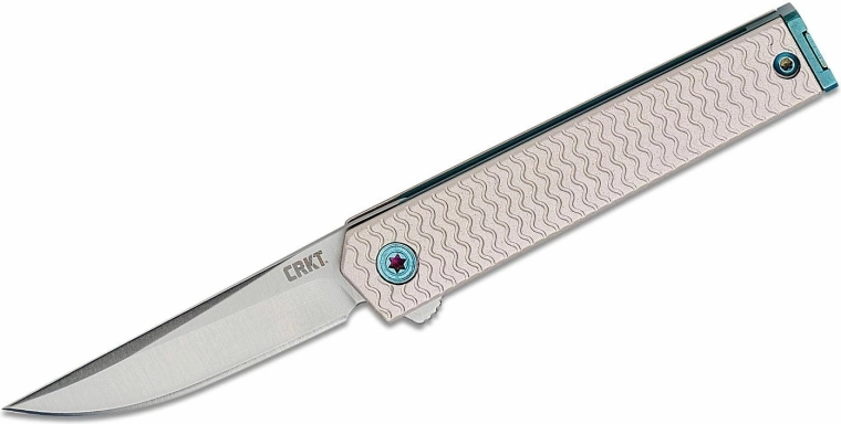 CRKT CEO Microflipper αναδιπλούμενο σουγιάς τσέπης drop point 6 cm, αλουμίνιο