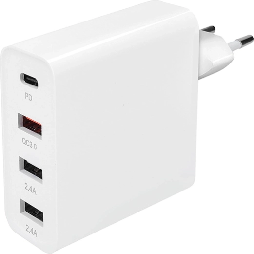 Φορτιστής Solight 48 W (3× USB-A + 1× USB-C) με QC 3.0 και Power Delivery
