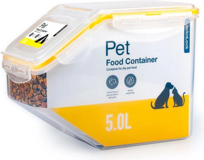 Δοχείο για κροκέτες LOCK PET 5 l