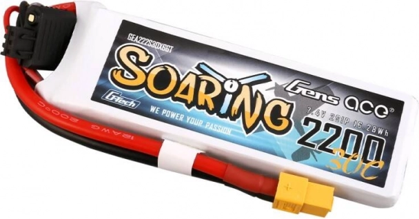 Μπαταρία Gens Ace Soaring 2200mAh 7,4V LiPo