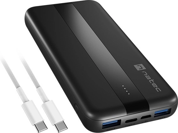 Natec Trevi Slim Q v2 powerbanka 10 000 mAh 20 W