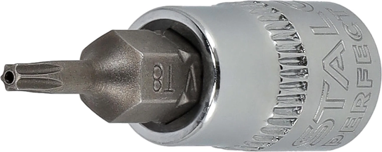 Stalco καρυδάκι 1/4" με μύτη HEX 8 mm