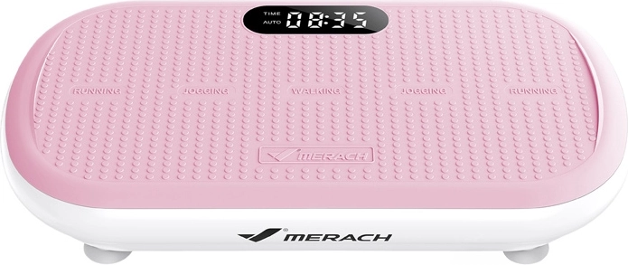 Δονητική πλατφόρμα Merach MR-2440P1 ροζ