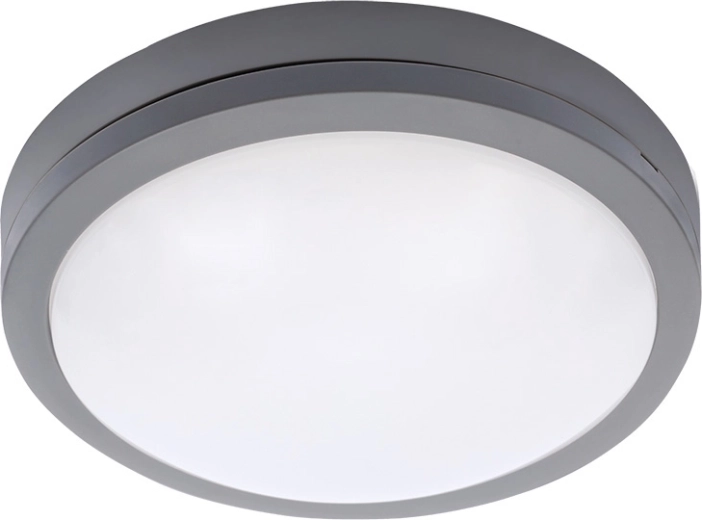 Solight LED εξωτερικό φωτιστικό οροφής και τοίχου Siena γκρι 20 W