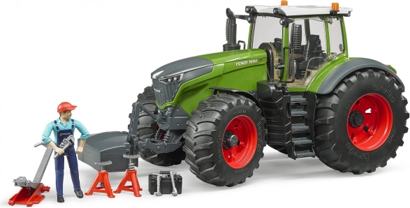 Τρακτέρ Bruder Fendt 1050 Vario με μηχανικό και εργαλεία συνεργείου 1:16