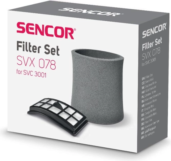 Σετ ανταλλακτικών φίλτρων Sencor για SVC 3001