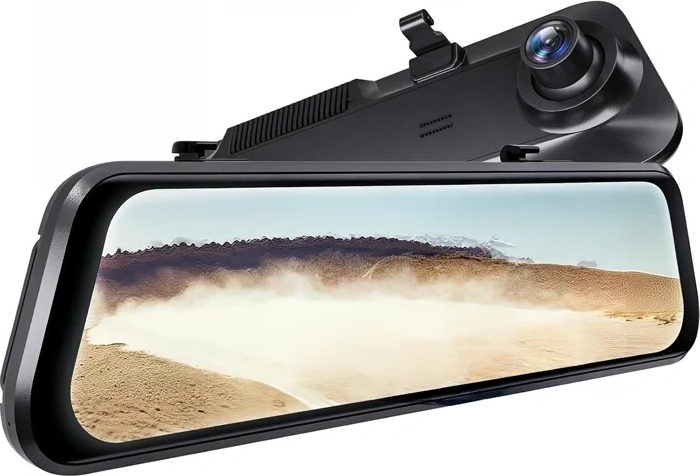 Κάμερα αυτοκινήτου WOLFBOX G850 Pro 4K με καθρέφτη και πίσω κάμερα 1080p