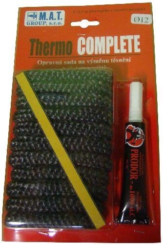 Μονωτικό κορδόνι στεγανοποίησης 6 mm THERMOKOMPLET με σετ κόλλας 2,5 m