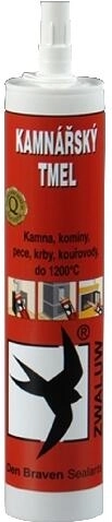 Στόκος για σόμπες 280 ml μαύρος Den Braven