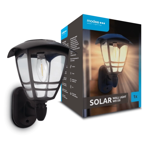 Modee ηλιακή επιτοίχια διακοσμητική λάμπα LED WS130