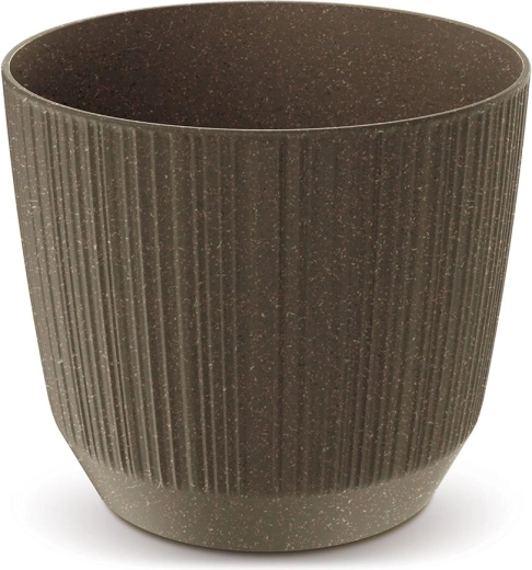 Γλάστρα Ryfo Eco Wood 12,6 cm – καφές