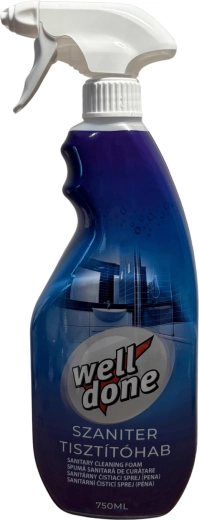 Well Done αφρός καθαρισμού ειδών υγιεινής 750 ml