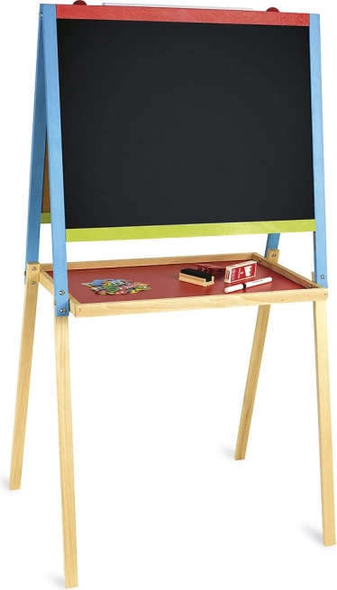 Ξύλινος πολυδραστηριακός πίνακας 56 × 43 cm με αξεσουάρ
