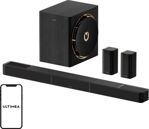 Soundbar Ultimea Skywave X60 με Dolby Atmos 7.1.4 και subwoofer
