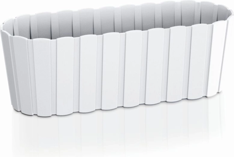 Πλαστική ζαρντινιέρα BOARDEE CASE 38,3 cm λευκή