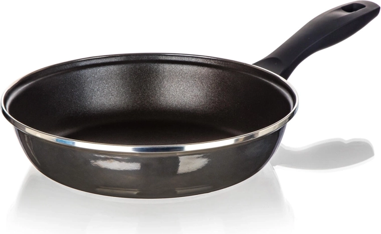 Τηγάνι 24 cm με αντικολλητική επιφάνεια Metallic Black