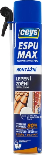 PU αφρός πολυουρεθάνης για монтаж και κόλληση 750 ml CEYS