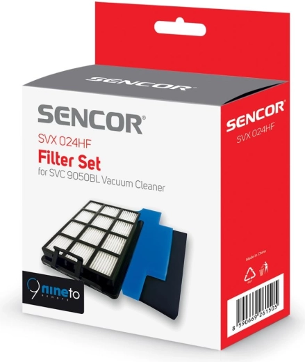 Σετ φίλτρων για ηλεκτρική σκούπα Sencor SVC 9050BL