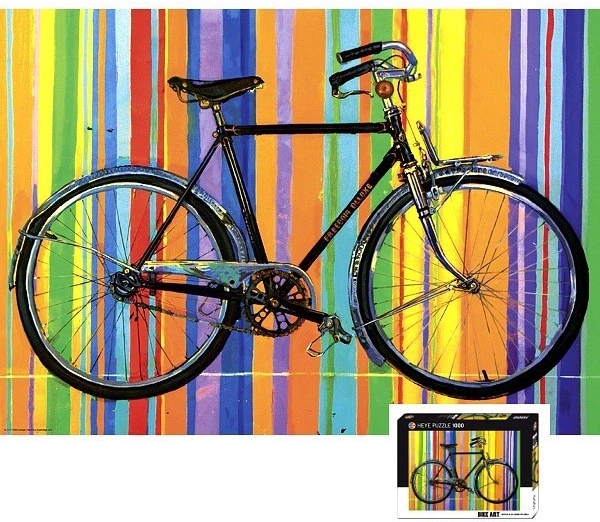 HEYE Παζλ Bike Art: Freedom Deluxe 1000 κομμάτια