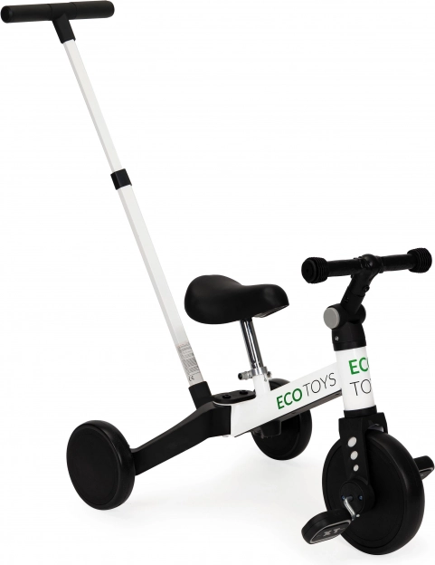 Παιδικό τρίκυκλο με οδηγική ράβδο 2 σε 1 ECO TOYS