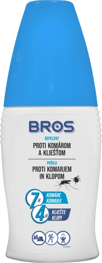 Bros απωθητικό κατά των κουνουπιών και των κροτώνων 50 ml