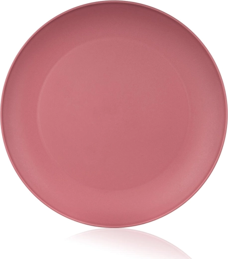 Πλαστικό ρηχό πιάτο 23,5 cm ροζ Culinaria