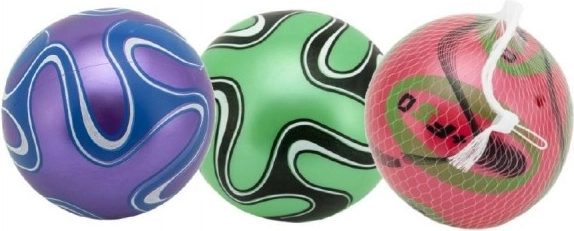 Πολύχρωμη φουσκωτή μπάλα για παιδιά 15 εκ.