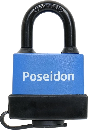 Λουκέτο POSEIDON 40 αδιάβροχο με πλαστικό κάλυμμα