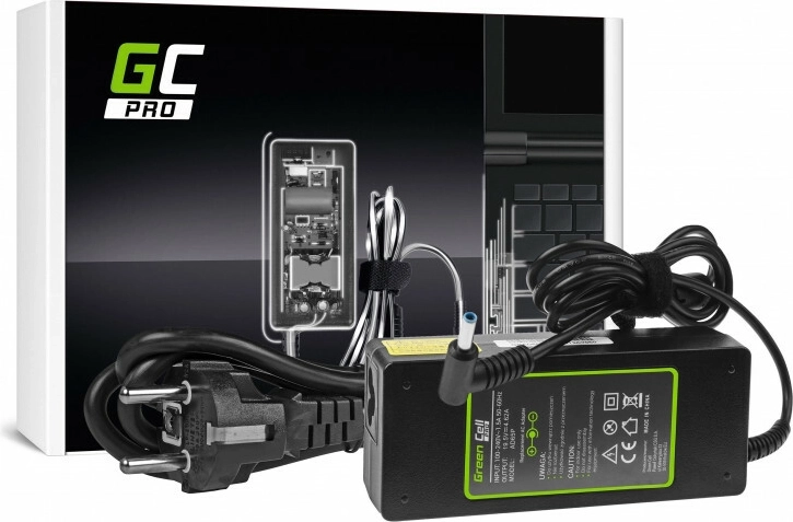 Τροφοδοτικό Green Cell PRO 19,5 V 4,62 A 90 W για HP (βύσμα 4,5 × 3,0 mm)