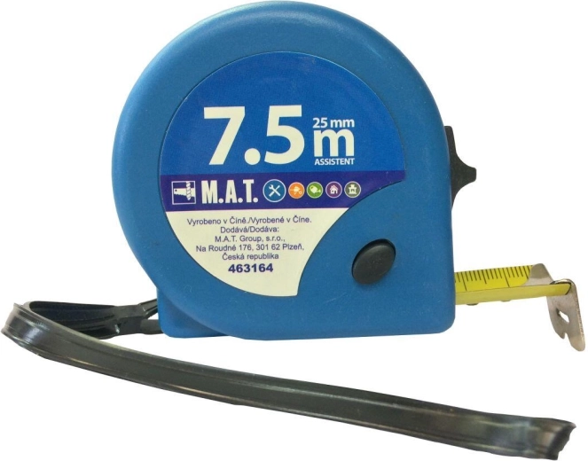 Μετροταινία ρολού 7,5 m × 25 mm ASSISTENT