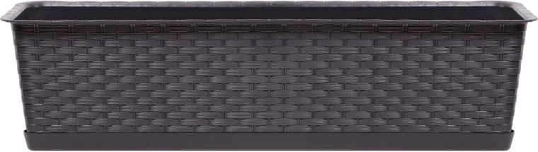 Ζαρντινιέρα με πιατάκι RATOLLA CASE 39 cm umbra