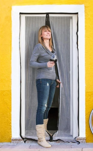 Μαγνητική σίτα κατά των εντόμων για πόρτες 100 × 210 εκ.