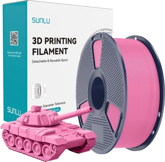 Sunlu PLA+ filament υψηλής ταχύτητας ροζ