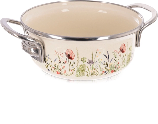 Κρεμ εμαγιέ κατσαρόλα Maki 16 cm, 950 ml