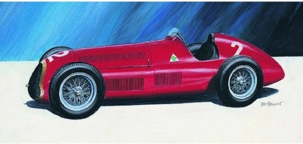 Μοντέλο αυτοκινήτου Alfa Romeo Alfetta 1950