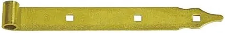 Μεταλλικός μεντεσές ιμάντα 300 × 3 mm με πείρο 10 mm, κίτρινα γαλβανισμένος