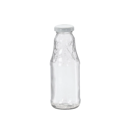Γυάλινο μπουκάλι 330 ml με καπάκι 38 mm για χυμούς και σιρόπια