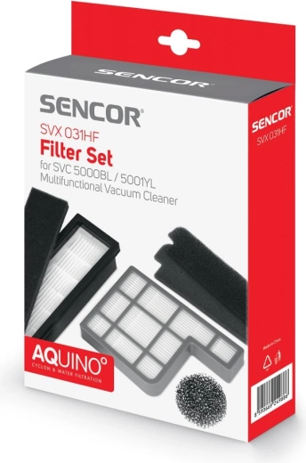 Σετ φίλτρων για ηλεκτρικές σκούπες Sencor SVC 500x