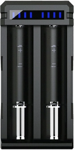 XTAR SC2 USB ταχυφορτιστής για συσσωρευτές Li‑ion 3,6/3,7 V