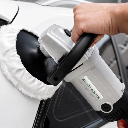 ELECTROLITE ηλεκτρικός αλοιφαδόρος αυτοκινήτου 1800 W premium σετ detailing