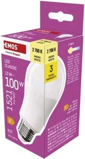 LED λαμπτήρας Classic A60 E27 13 W 1521 lm θερμό λευκό