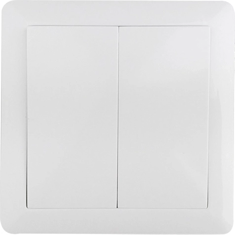 Διακόπτης Solight Slim αρ. 5 σειριακός (πολυέλαιου), λευκός
