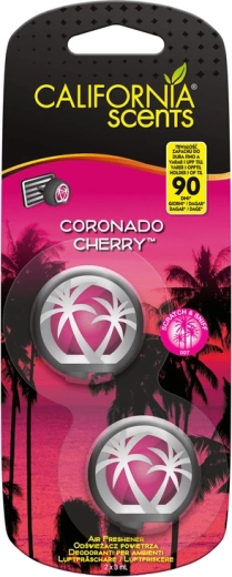 Αρωματικός διαχυτής αυτοκινήτου CALIFORNIA SCENTS Coronado Cherry